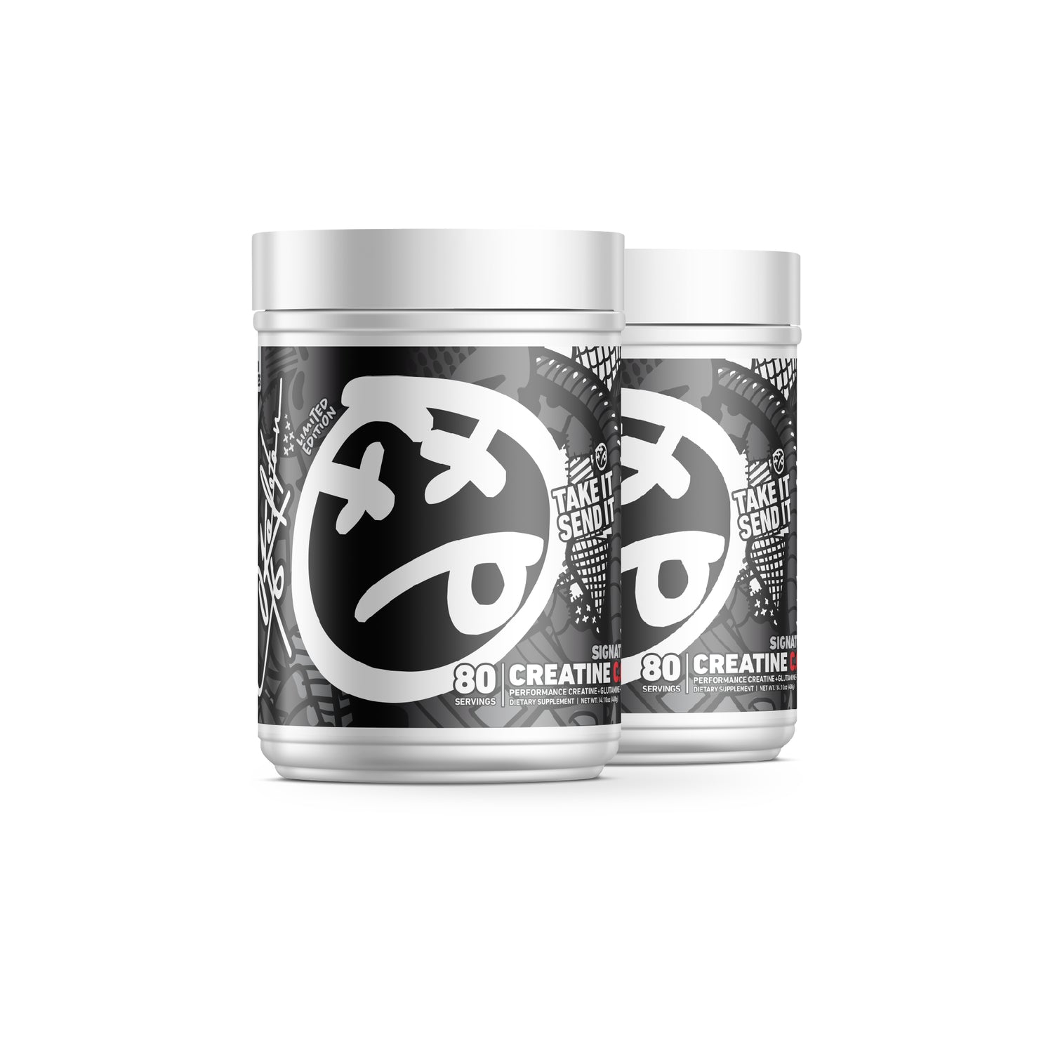 Skeleton Nutrition 2X Creatine CGT Bundle - Creatine, Glutamine and Taurine Performance Stack