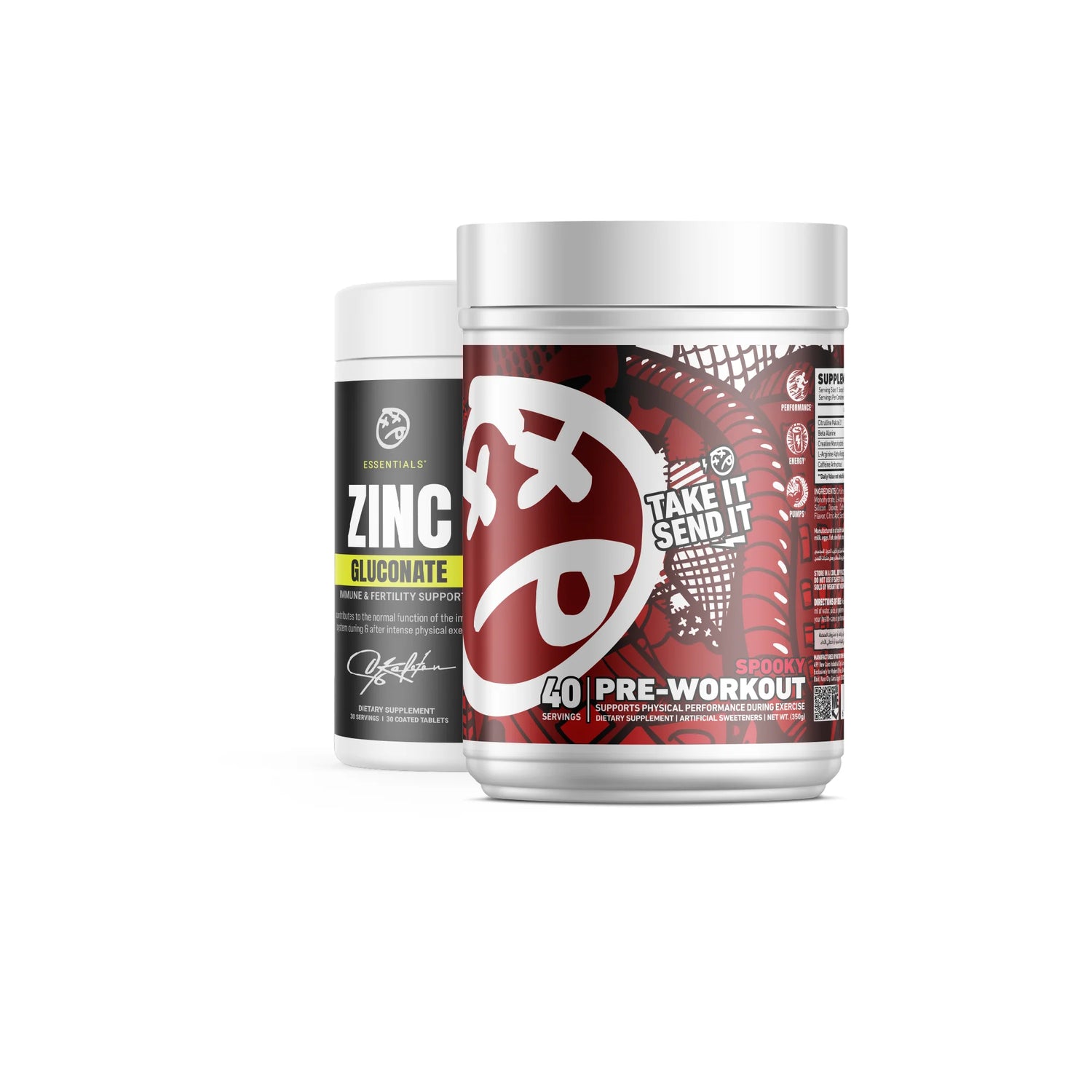 SPOOKY PRE WORKOUT + FREE ZINC