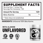 BetaAlanineSupplementFacts | Skeleton Nutrition
