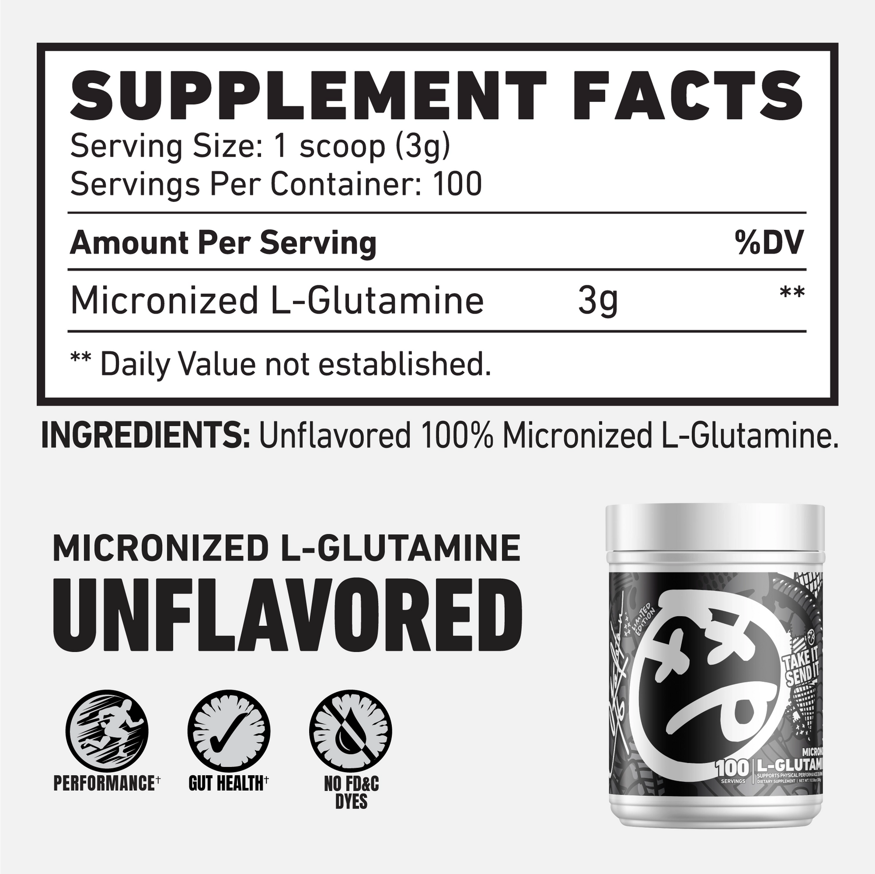 MicronaizedGlutamineSupplementFacts | Skeleton Nutrition