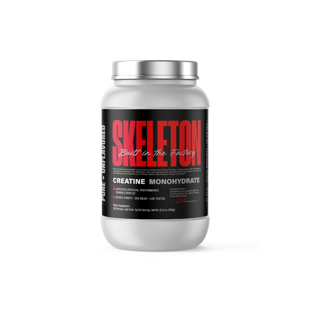 Skeleton Nutrition Creatine Monohydrate 1000g – pure micronized creatine