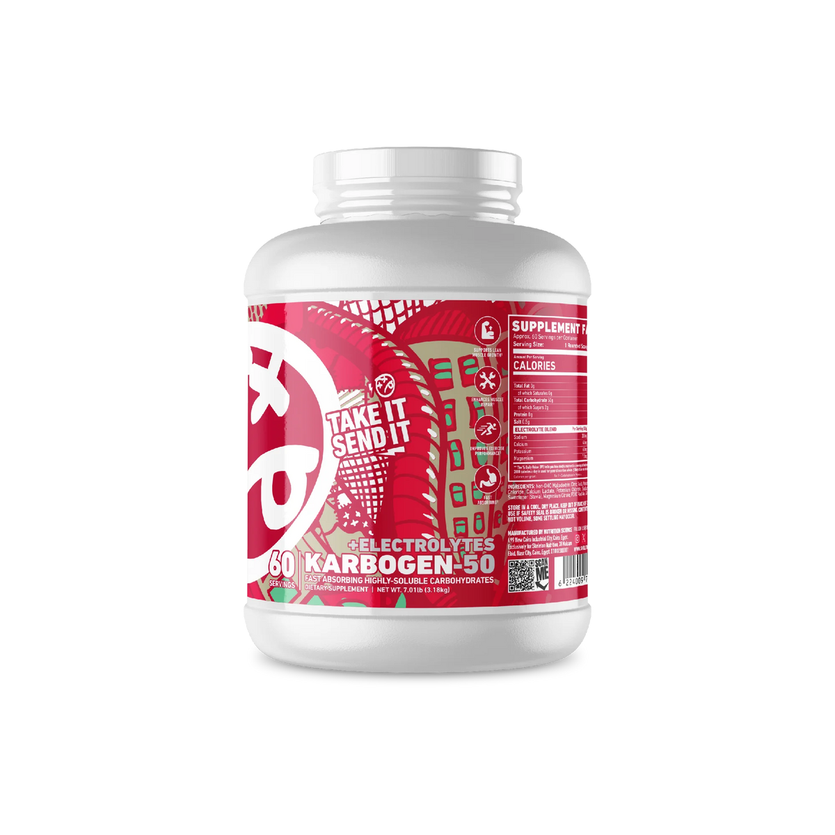 Skeleton KARBOGEN Watermelon with carbohydrates and electrolytes for training