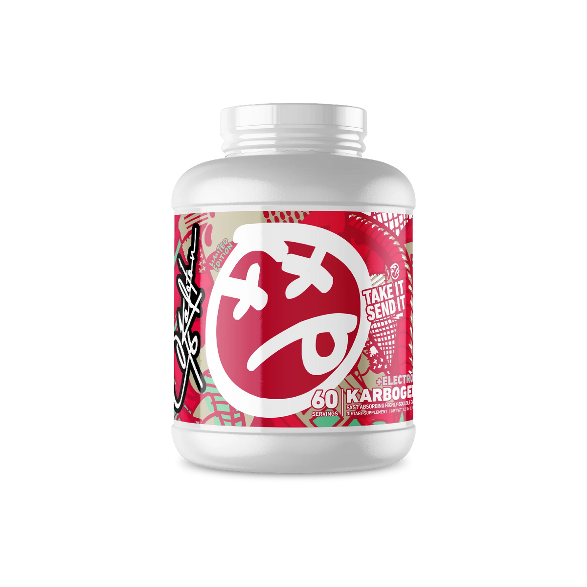Skeleton KARBOGEN Electrolytes Watermelon carbohydrate and hydration supplement