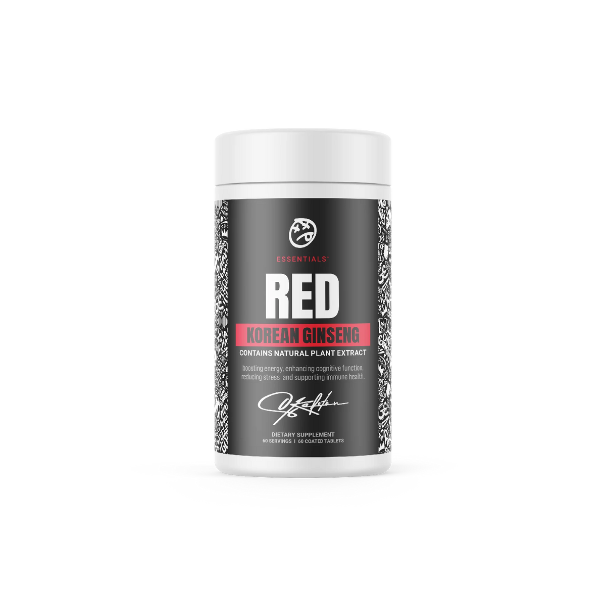 Skeleton Nutrition Korean Red Ginseng 200mg supplement