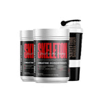 SKELETON Nutrition 2X Creatine Monohydrate 500G Stack – 5G Per Serving, 200 Servings