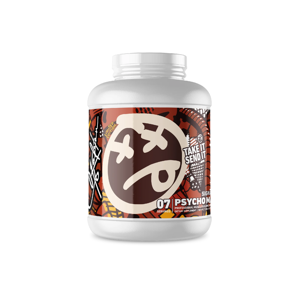 Skeleton Psycho Mass Gainer Chocolate high-calorie mass gainer supplement