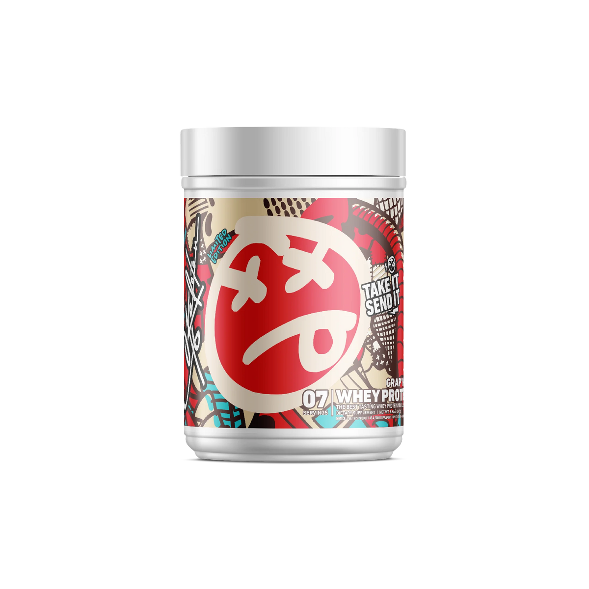 Skeleton Nutrition Whey Protein Strawberry – 25g protein per serving
