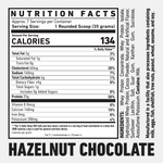 WheyProteinChocolateHazelnutSupplementFacts | Skeleton Nutrition