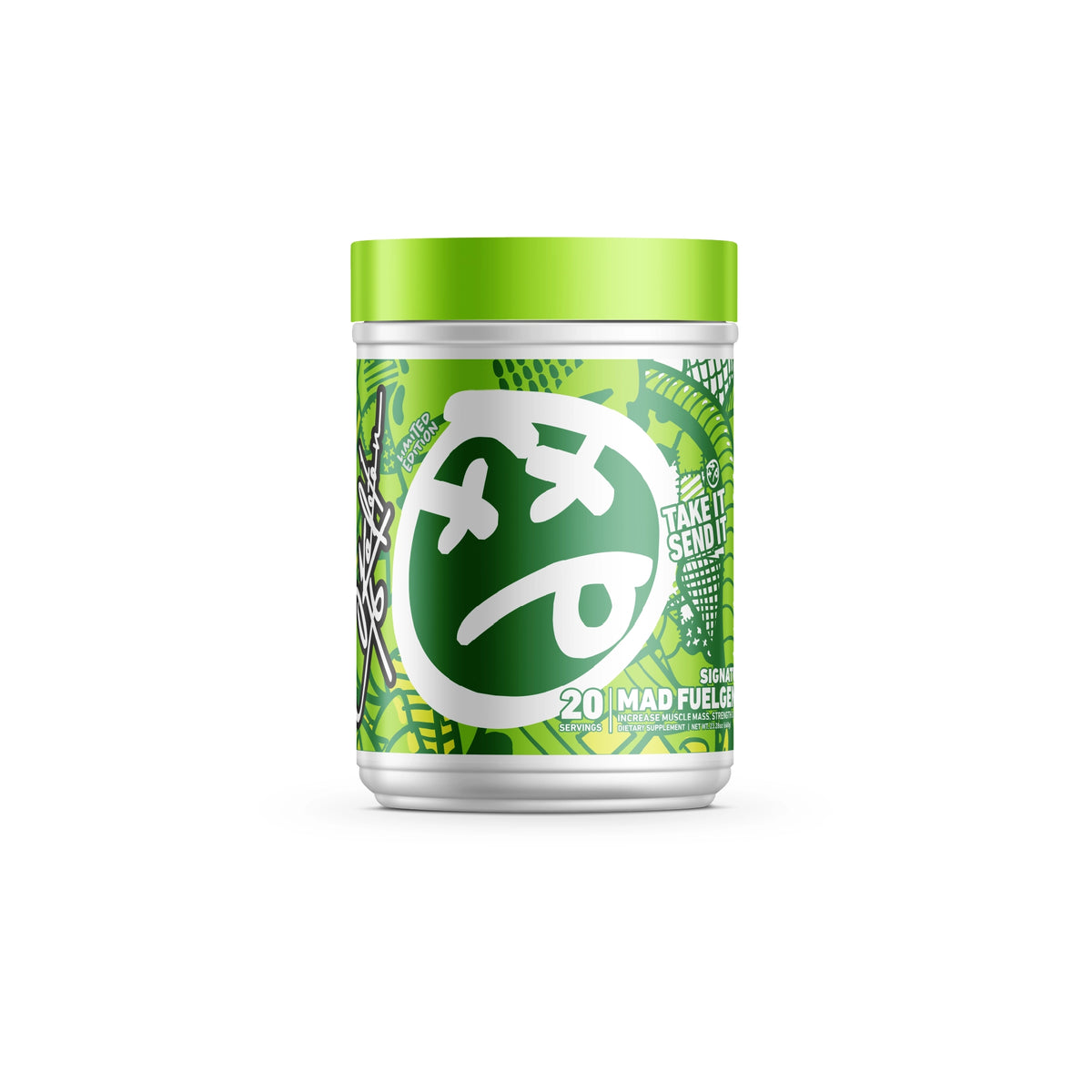 SKELETON® MAD FUELGEN Green Apple carbohydrate and hydration supplement for workout performance