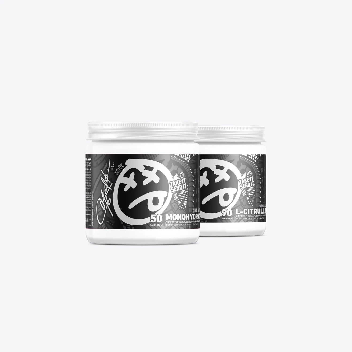 SKELETON® Creatine & Citrulline Malate 150g + 180g Front View