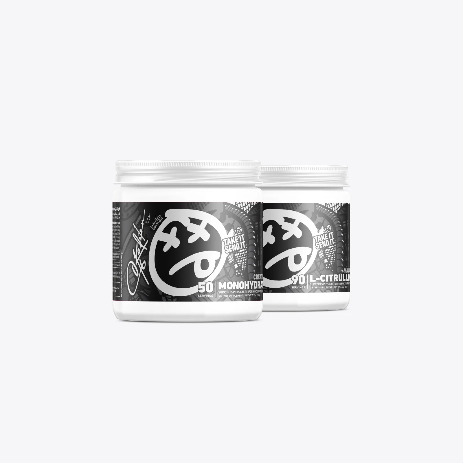 SKELETON® Creatine & Citrulline Malate 150g + 180g Front View
