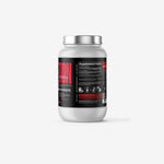 SKELETON® Creatine Monohydrate 1KG tub shown from the right side with black, red and white label.
