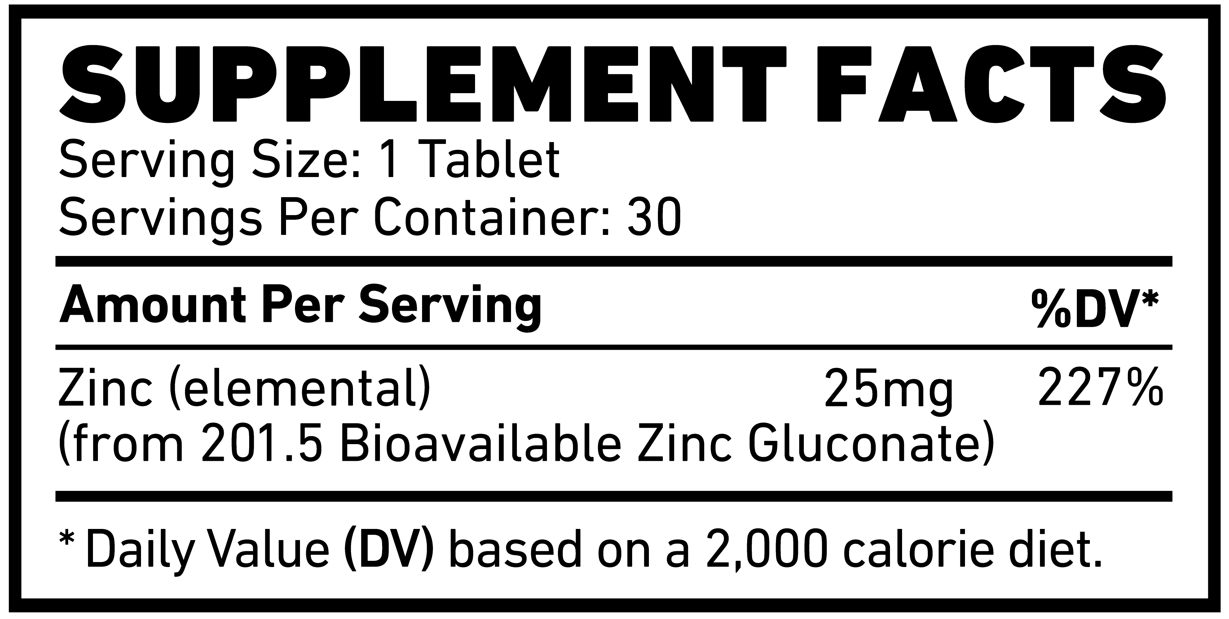 skeleton-nutrition-zinc-gluconate-supplement-facts | Skeleton Nutrition
